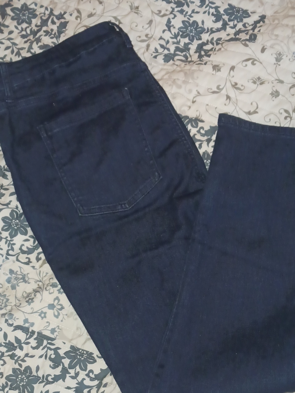 Time and Tru Dark Blue Straight Leg Jeans